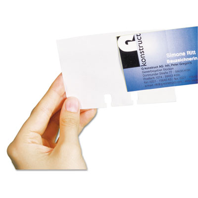 Durable&reg; VISIFIX&reg; Business Card Sleeves