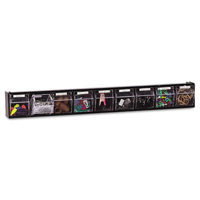 deflecto&reg; Tilt Bin&trade; Horizontal Interlocking Storage System