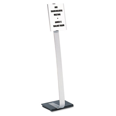 Durable&reg; Info Sign Duo Floor Stand