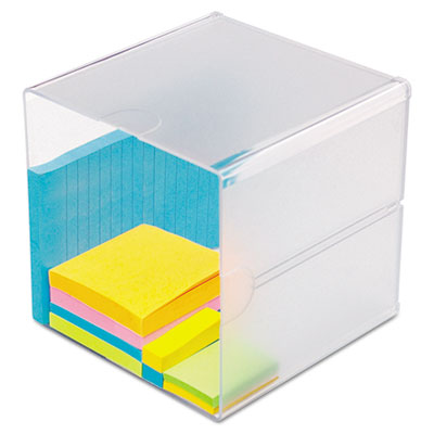 deflecto&reg; Stackable Cube Desktop Organizer