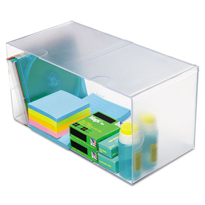 deflecto&reg; Stackable Cube Desktop Organizer