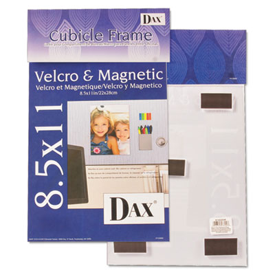 DAX&reg; Velcro&reg;/Magnetic Cubicle Photo/Document Frame