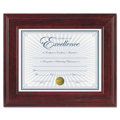 DAX&reg; Executive Mahogany Document Frame