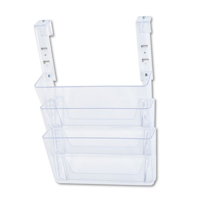 deflecto&reg; Docupocket&reg; Three-Pocket File Partition Set with Brackets