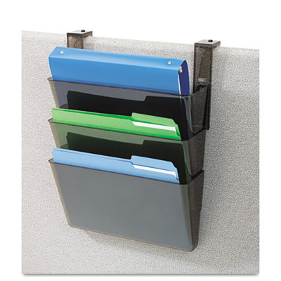 deflecto&reg; Docupocket&reg; Three-Pocket File Partition Set with Brackets