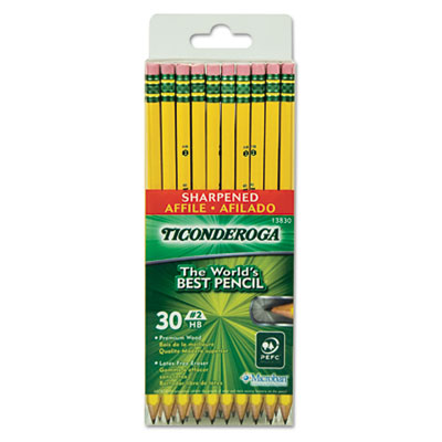 Ticonderoga&reg; Pre-Sharpened Pencil