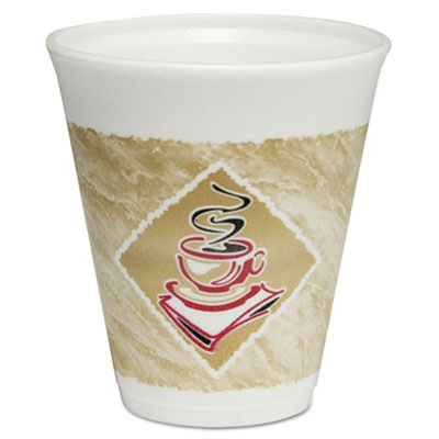 Dart&reg; Caf&eacute; G&reg; Foam Hot/Cold Cups