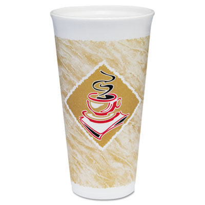 Dart&reg; Caf&eacute; G&reg; Foam Hot/Cold Cups
