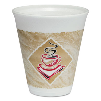 Dart&reg; Caf&eacute; G&reg; Foam Hot/Cold Cups