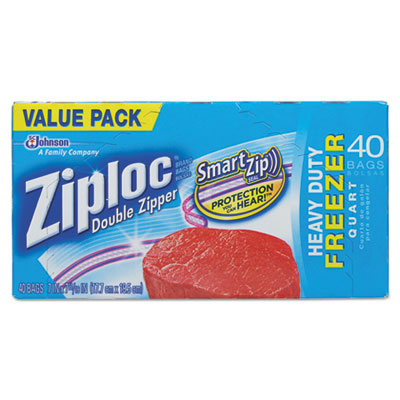 Ziploc&reg; Double Zipper Freezer Bags