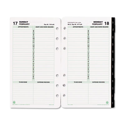 Day-Timer&reg; One-Page-Per-Day Classic Refill