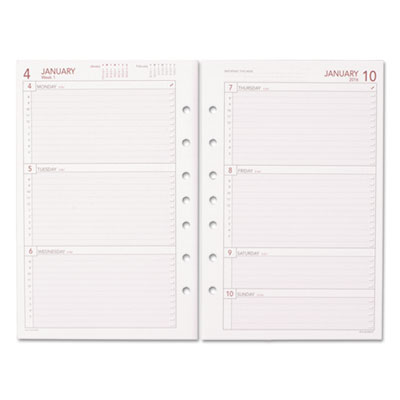Day Runner&reg; Weekly Planning Pages