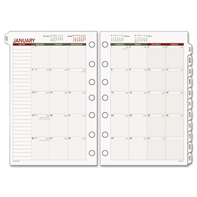 Day Runner&reg; Monthly Planning Pages