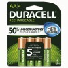 Duracell&reg; Rechargeable StayCharged&trade; NiMH Batteries with Duralock Power Preserve&trade; Technology