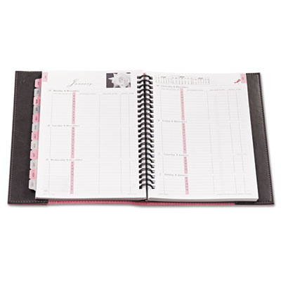 Day-Timer&reg; Pink Ribbon Reversible Weekly/Monthly Appointment Book