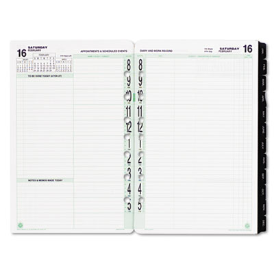 Day-Timer&reg; Original Two-Page-Per-Day Wirebound Refill