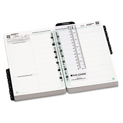 Day-Timer&reg; Original Two-Page-Per-Day Wirebound Refill