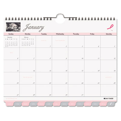 Day-Timer&reg; Tabbed Wall Calendar