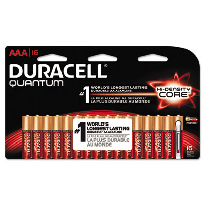 Duracell&reg; Quantum Alkaline Batteries with Duralock Power Preserve&trade; Technology