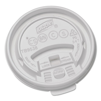 Dixie&reg; Plastic Lids for Dixie&reg; Hot Drink Cups