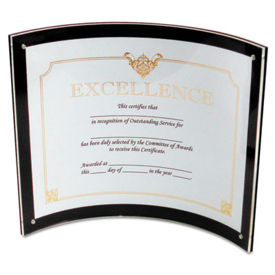 deflecto&reg; Superior Image&reg; Magnetic Certificate, Sign or Photo Holder
