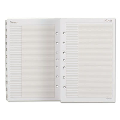Day Runner&reg; Two-Pages-Per-Day Planning Pages