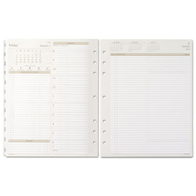 Day Runner&reg; Two-Pages-Per-Day Planning Pages