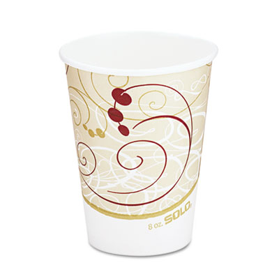 SOLO&reg; Cup Company Paper Hot Cups in Symphony&reg; Design
