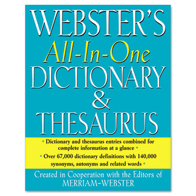 Merriam Webster Dictionary and Thesaurus