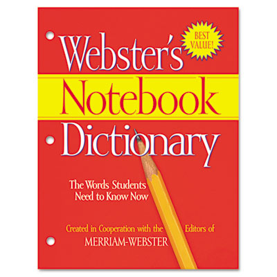 Advantus&reg; Webster's Notebook Dictionary