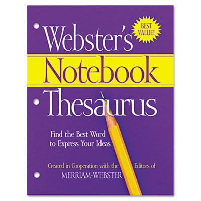 Advantus&reg; Webster's Notebook Thesaurus