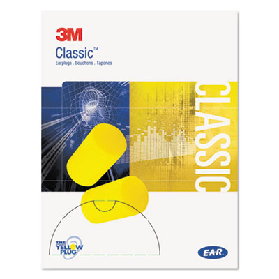 3M E&middot;A&middot;R&trade; Classic&trade; Small Earplugs in Pillow Paks