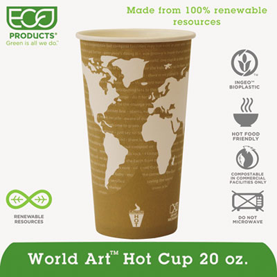 Eco-Products&reg; World Art&trade; Hot Cups