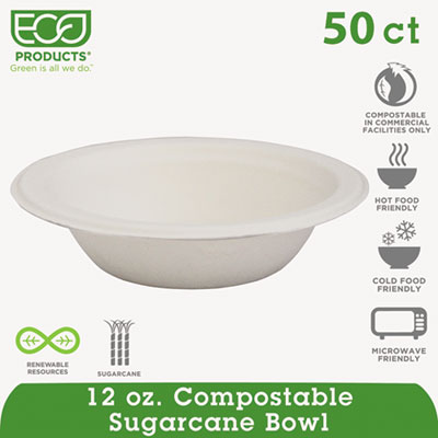 Eco-Products&reg; Sugarcane Dinnerware
