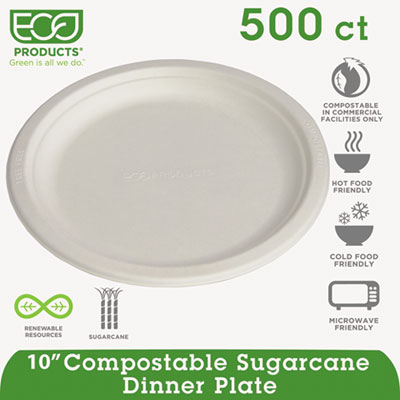 Eco-Products&reg; Sugarcane Dinnerware