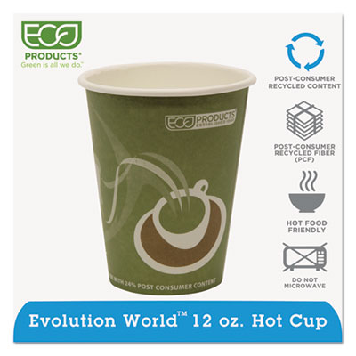Eco-Products&reg; Evolution World&trade; 24% PCF Hot Drink Cups