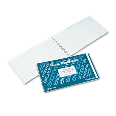 Ekonomik&reg; Wirebound Check Register Accounting System
