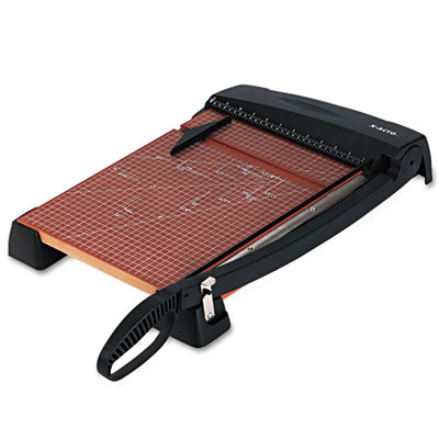 X-ACTO&reg; Heavy-Duty Wood Base Guillotine Trimmer