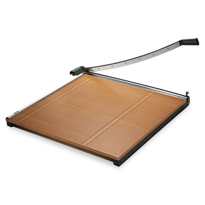 X-ACTO&reg; Square Commercial Grade Wood Base Guillotine Trimmer