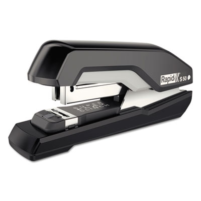 Rapid&reg; S50 High-Capacity SuperFlatClinch&trade; Half Strip Desktop Stapler