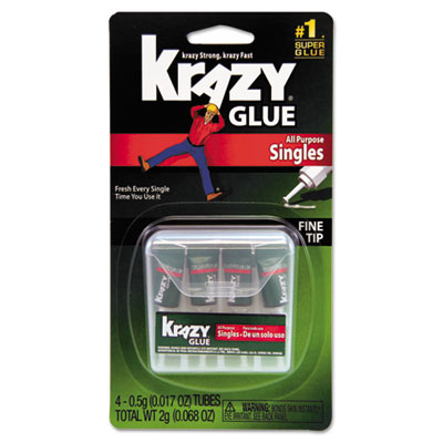 Krazy Glue&reg; Single-Use Tubes