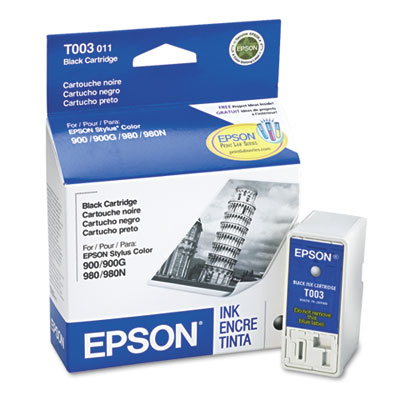 Epson® Stylus T003011, T003012, T005011, Ink Cartridge Epson® Stylus T003011, T003012, T005011, Ink Cartridge