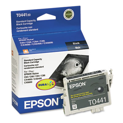 Epson&reg; Stylus T044120, T044220, T044320, T044420 Ink Cartridge