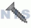 Phillips Flat Undercut Self Tapping Screw Type A Fully Threaded Black Oxide