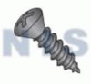 Phillips Oval Self Tapping Screw Type A B Fully Threaded Black Zinc and Bake