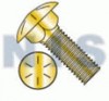 Carriage Bolt Grade 8 Fully Threaded Zinc Yellow