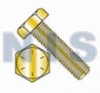 Hex Tap Bolt Grade 8 Fully Threaded Zinc Yellow