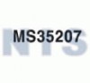 MS35207 Military Phillips Pan Machine Screw Cadmium