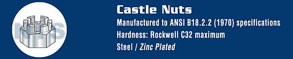 CASTLE NUTS