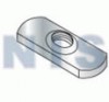 Spot Weld Center Hole Tab Weld Nut Plain